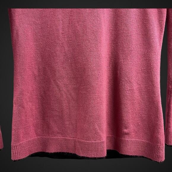 Harley Davidson Motorcycles Fitted Knit Top Bling Logo Rhinestones Small Pink - Picture 6 of 7